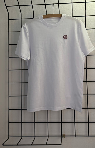 SHIRT.WEISS MIT WELLE